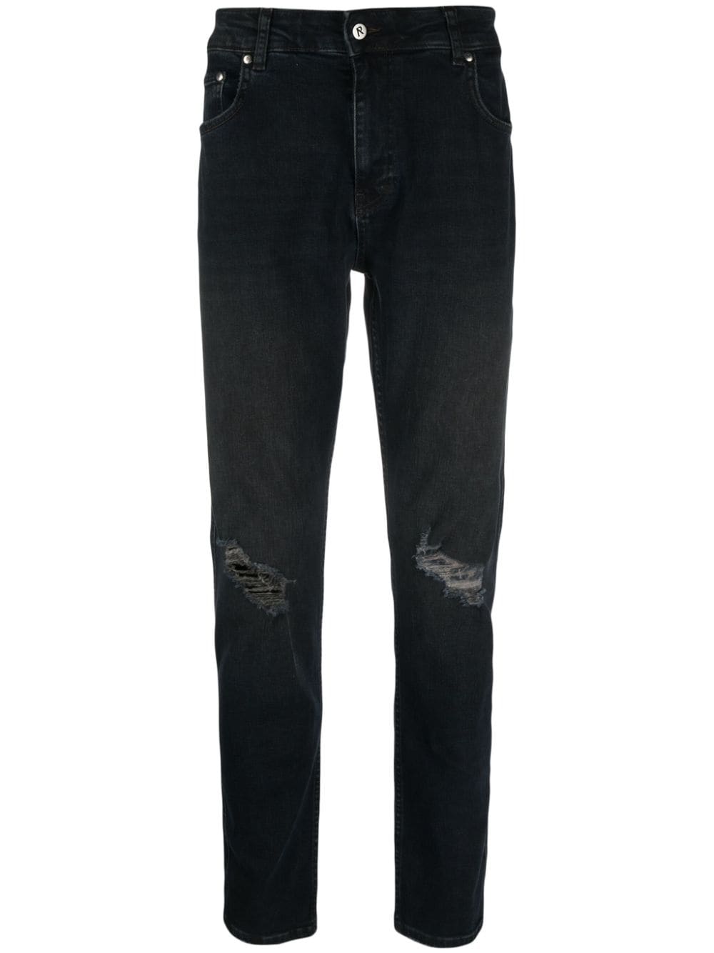 Represent R1 Destroyer slim-cut jeans - Blue von Represent