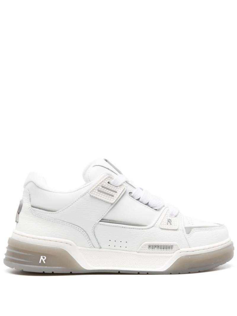 Represent Studio leather sneakers - White von Represent