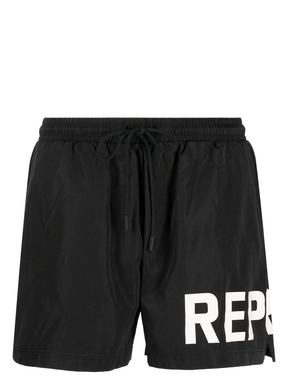 Represent logo-print swim shorts - Black von Represent