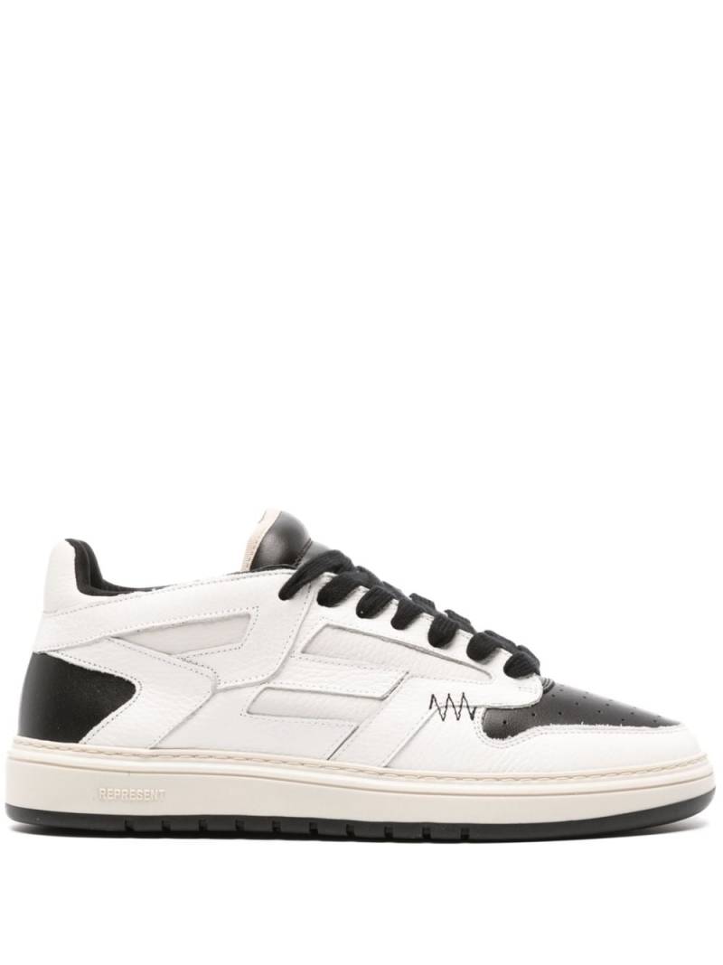 Represent panelled leather sneakers - White von Represent