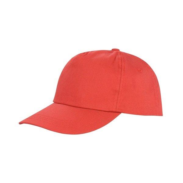 Baseball Kappe Core Houston 5 Panel Printers (2 Stückpackung) Damen Rot Bunt ONE SIZE von Result