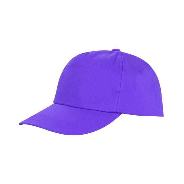 Baseball Kappe Core Houston 5 Panel Printers (2 Stückpackung) Damen Violett ONE SIZE von Result