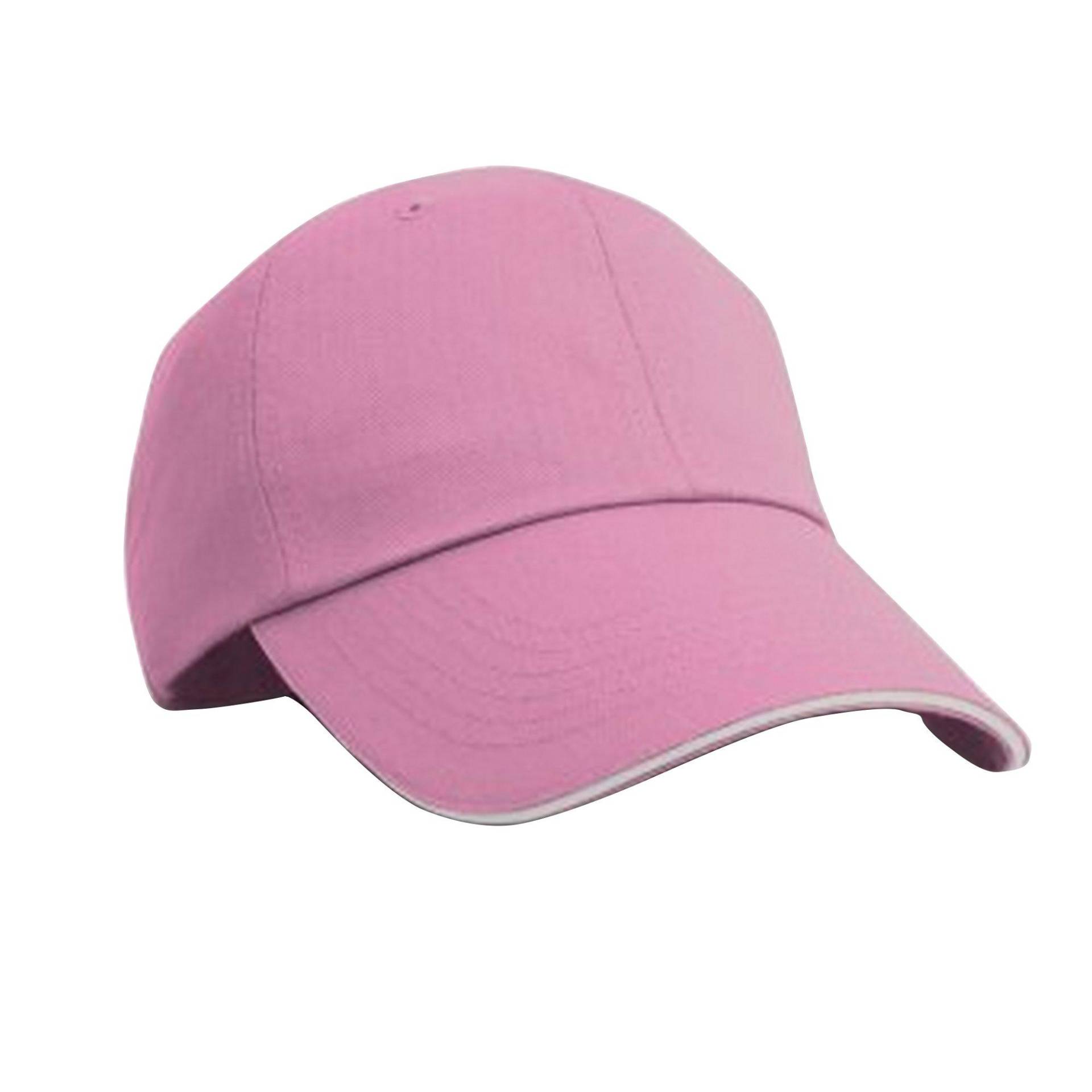 Baseballkappe Mit Kontrastfarben Damen Pink ONE SIZE von Result