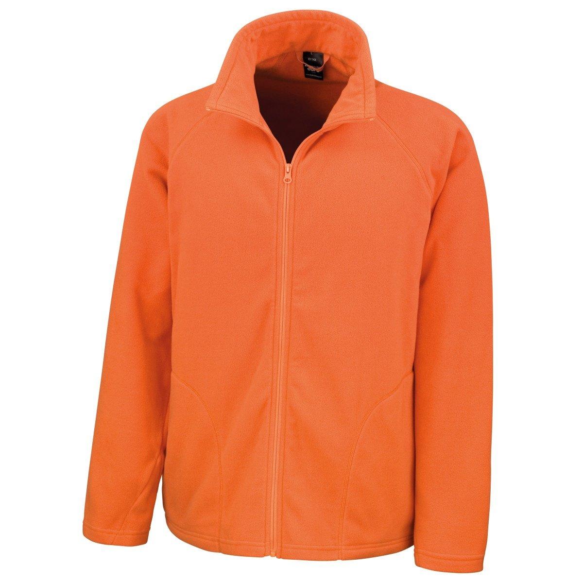 Core Fleecejacke, Antipilling Herren Orange XXL von Result