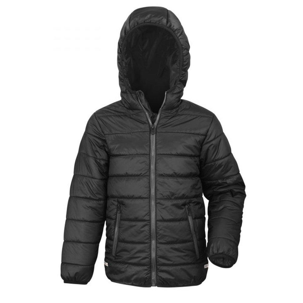 Core Junior Steppjacke Unisex Schwarz XL von Result