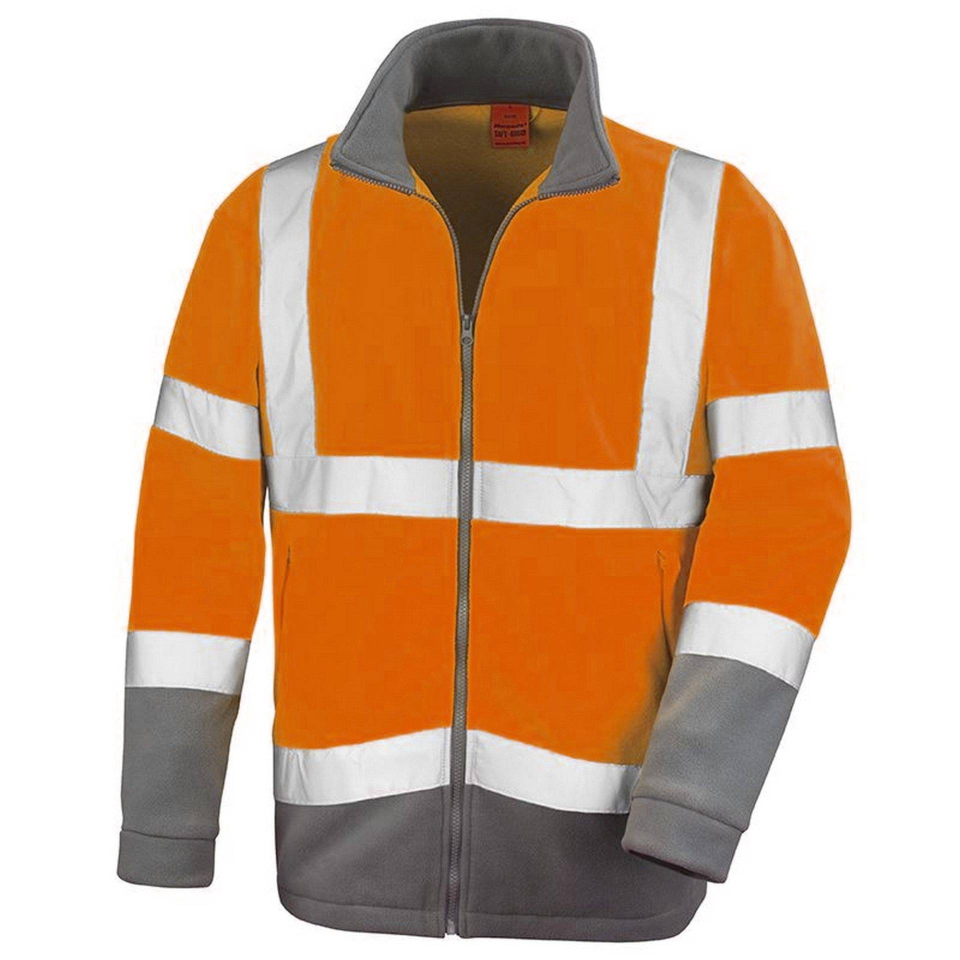 Core Reflektierende Jacke Sicherheit(2erpack) Herren Orange XXL von Result