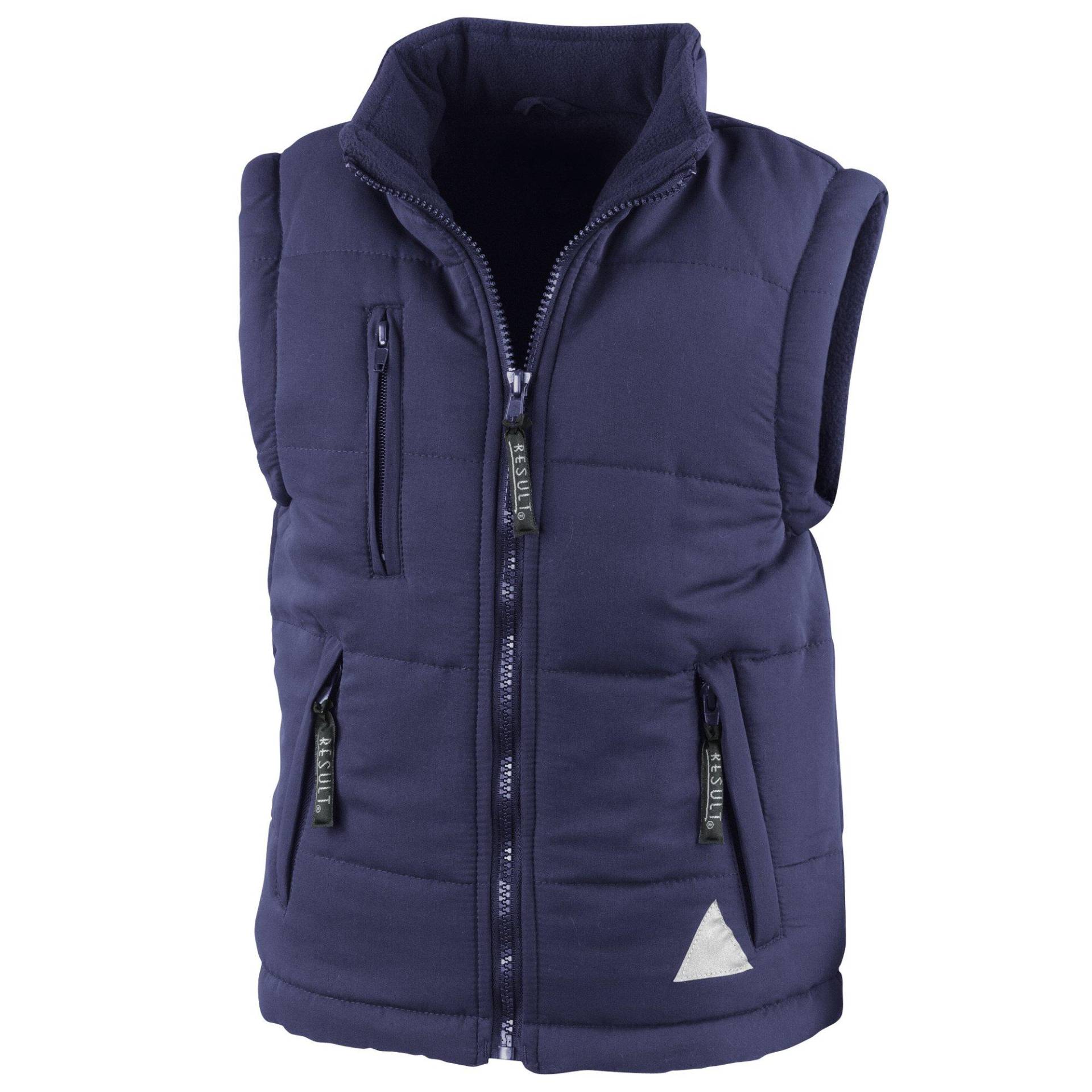 Gilet Ultra Padded Mädchen Marine XS von Result