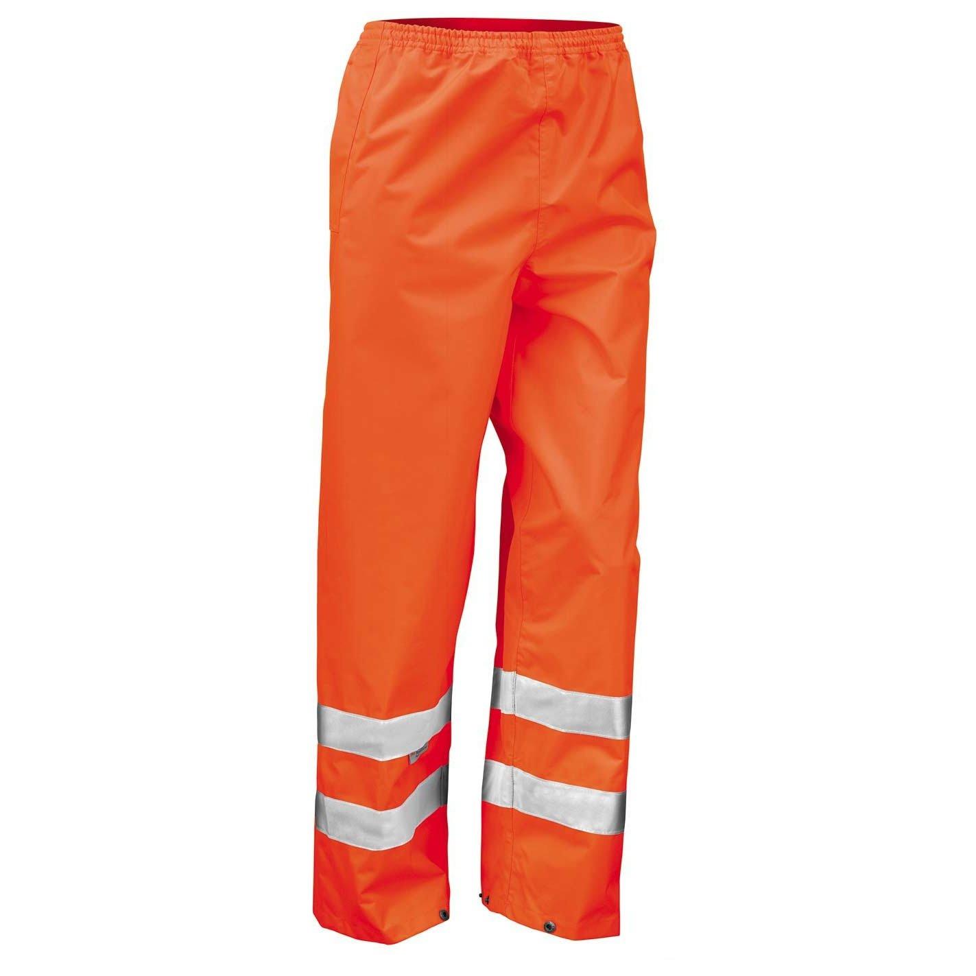 Hivis Hose Männer (2 Stückpackung) Unisex Orange S von Result