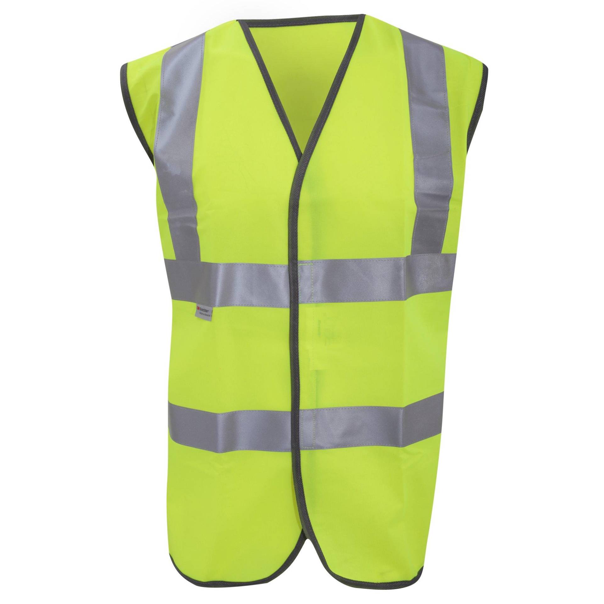 Hivis Weste Männer Unisex Gelb 3XL von Result