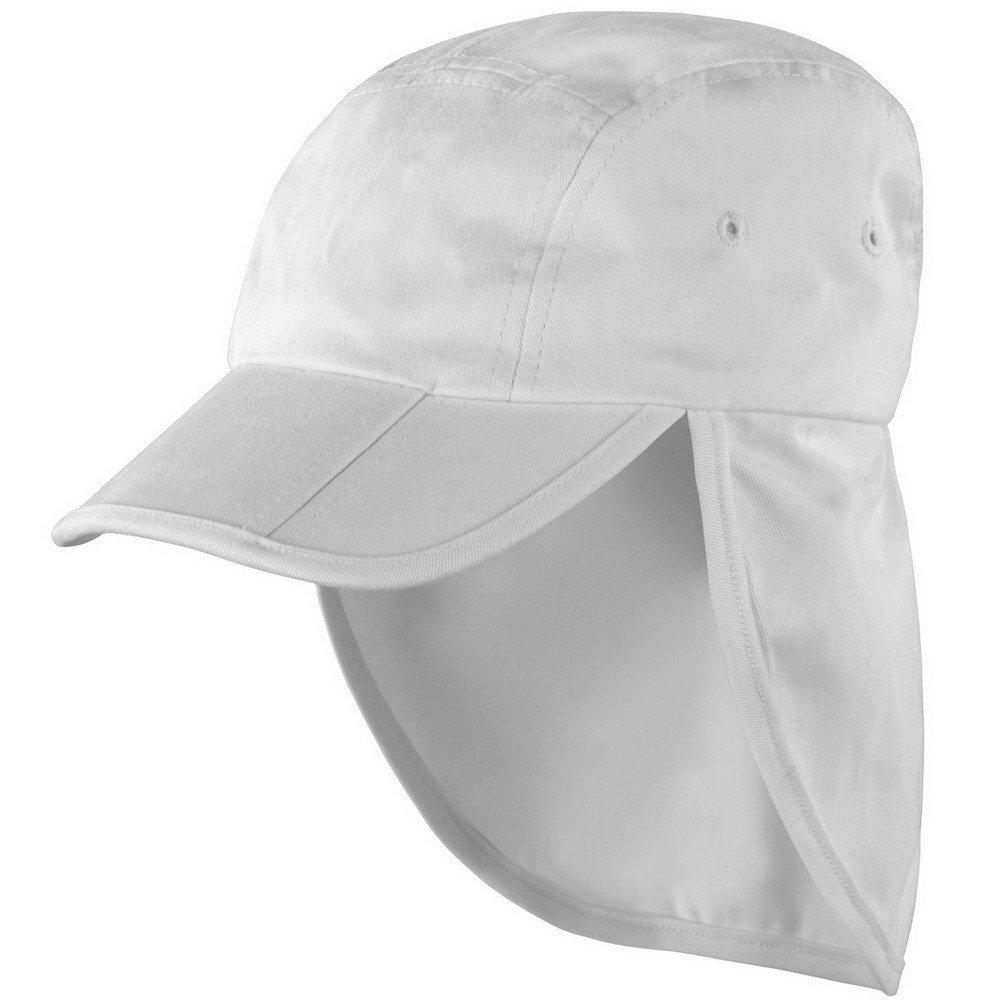 Kopfbedeckung Folding Legionär Hut-kappe (2 Stück) Herren Weiss ONE SIZE von Result