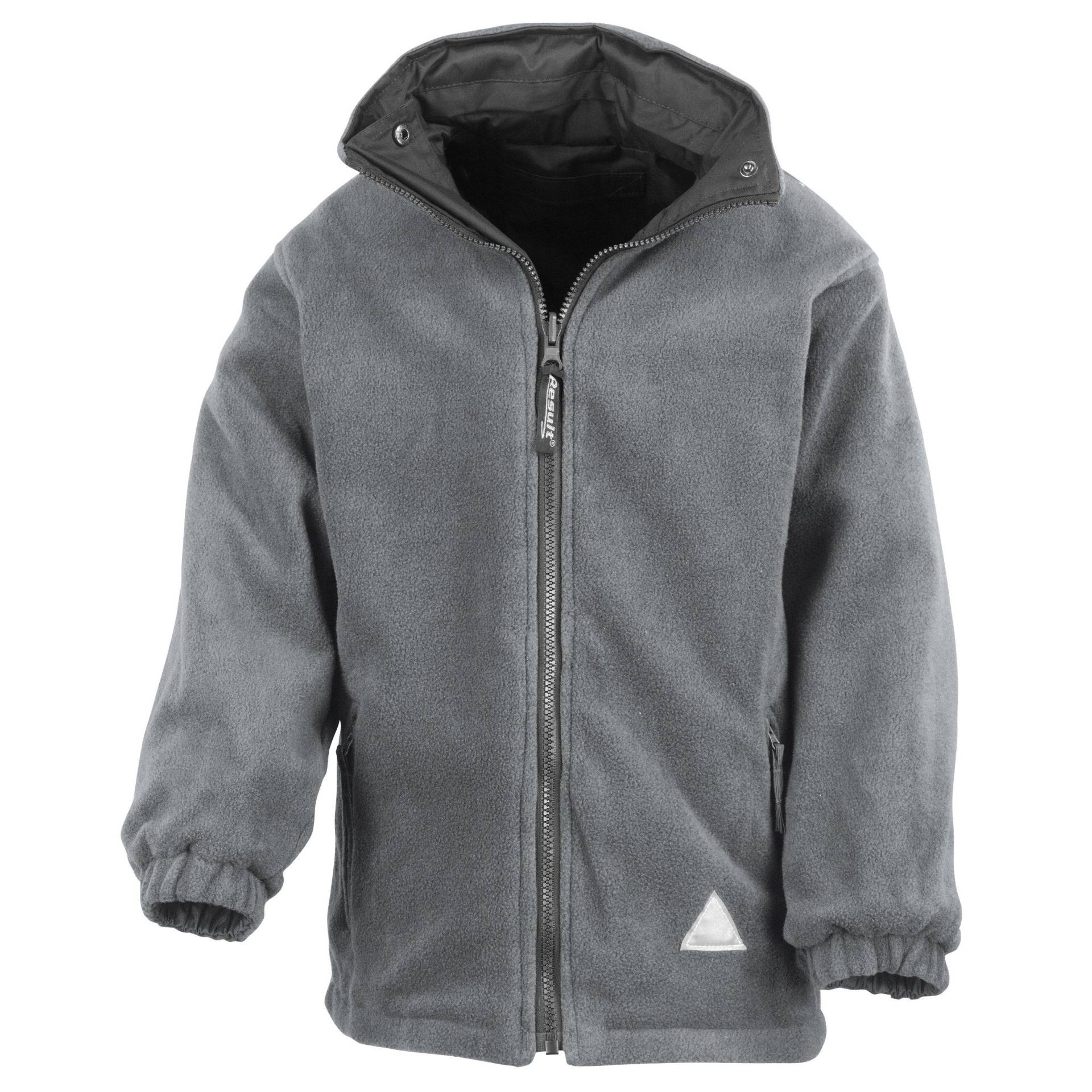 Jacke Für , Beidseitig Tragbar Unisex Taubengrau 3-4A von Result