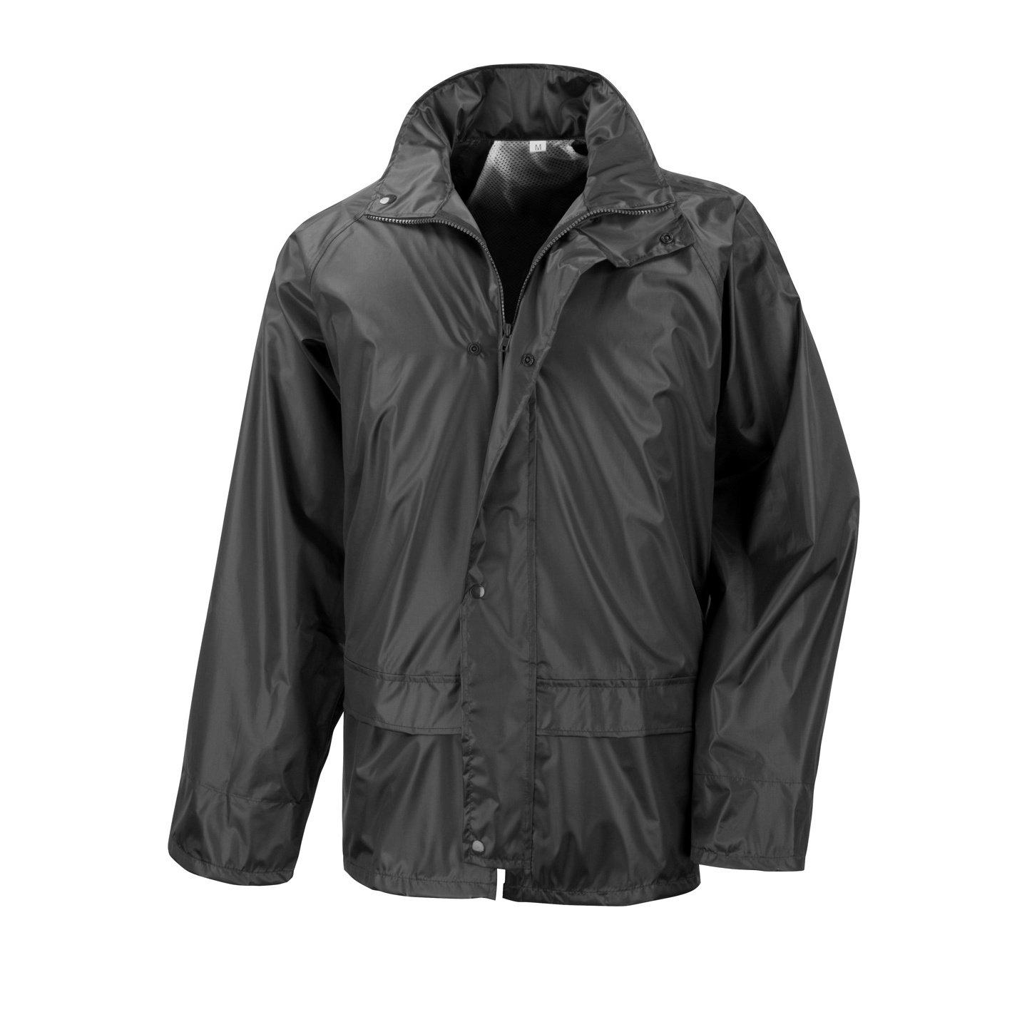 Stormdri Regenüberjacke Regenjacke Herren Schwarz 3XL von Result