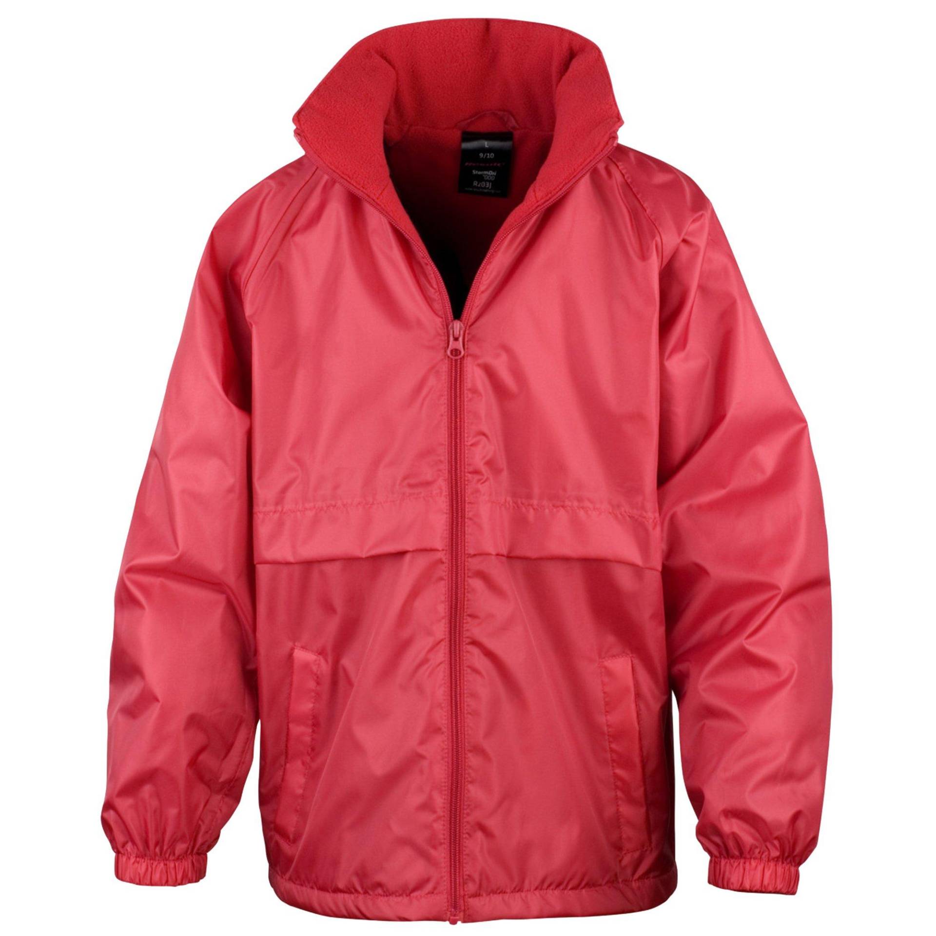 Core Youth Dwl Jacke Unisex Rot Bunt 9-10A von Result