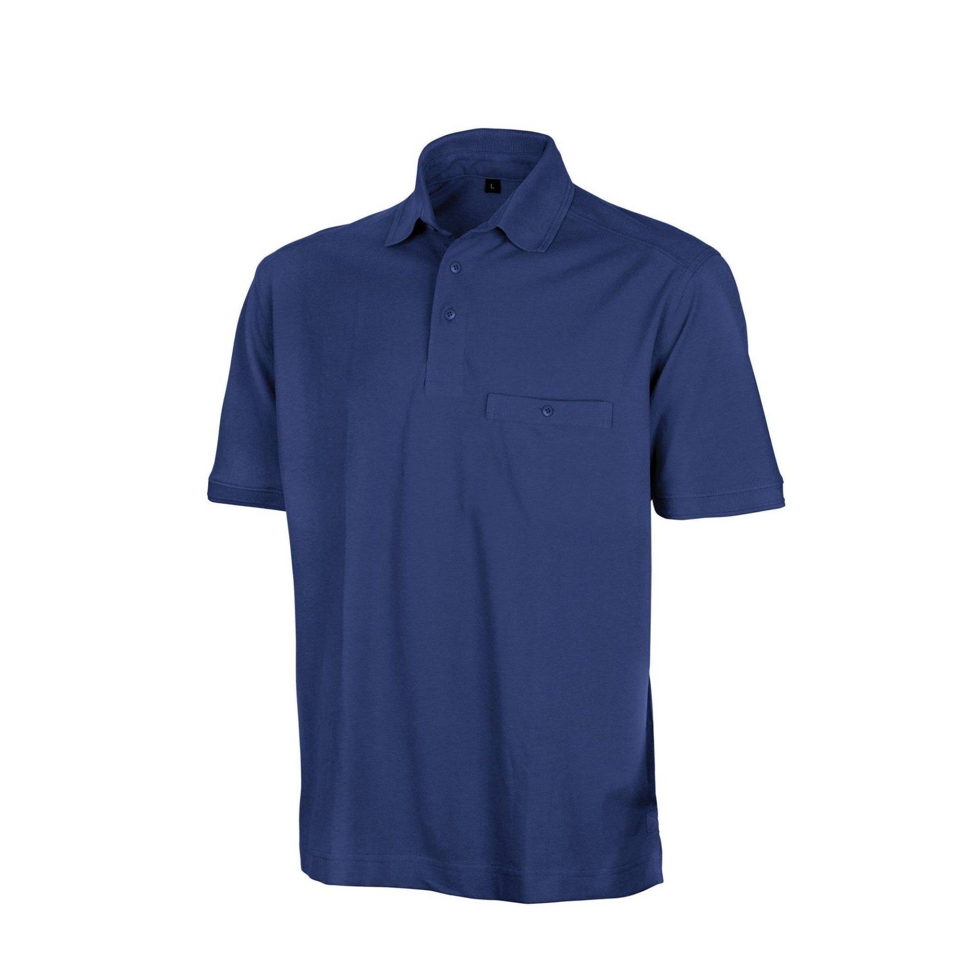 Workguard Apex Kurzarm Polo Shirt Herren Königsblau L von Result