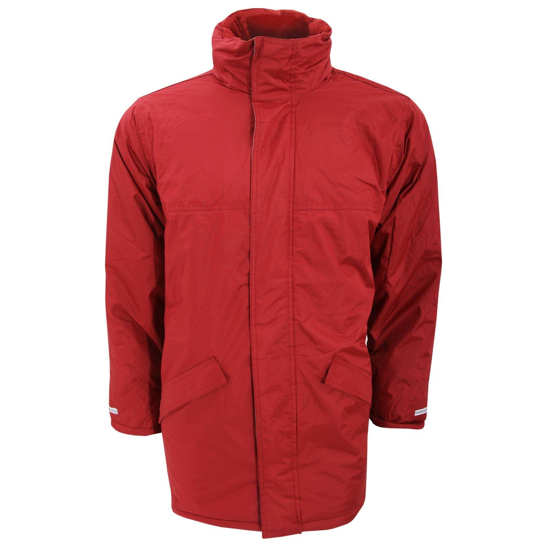 Core Winterparka, Wasserabweisend, Winddicht Herren Rot Bunt L von Result