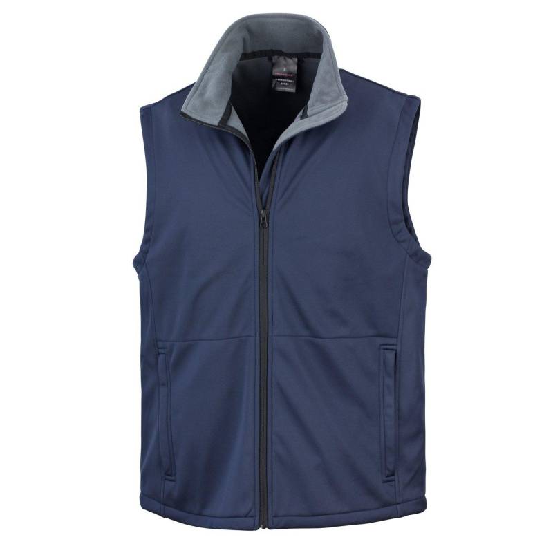 Core Soft Shell Gilet Weste Herren Marine M von Result