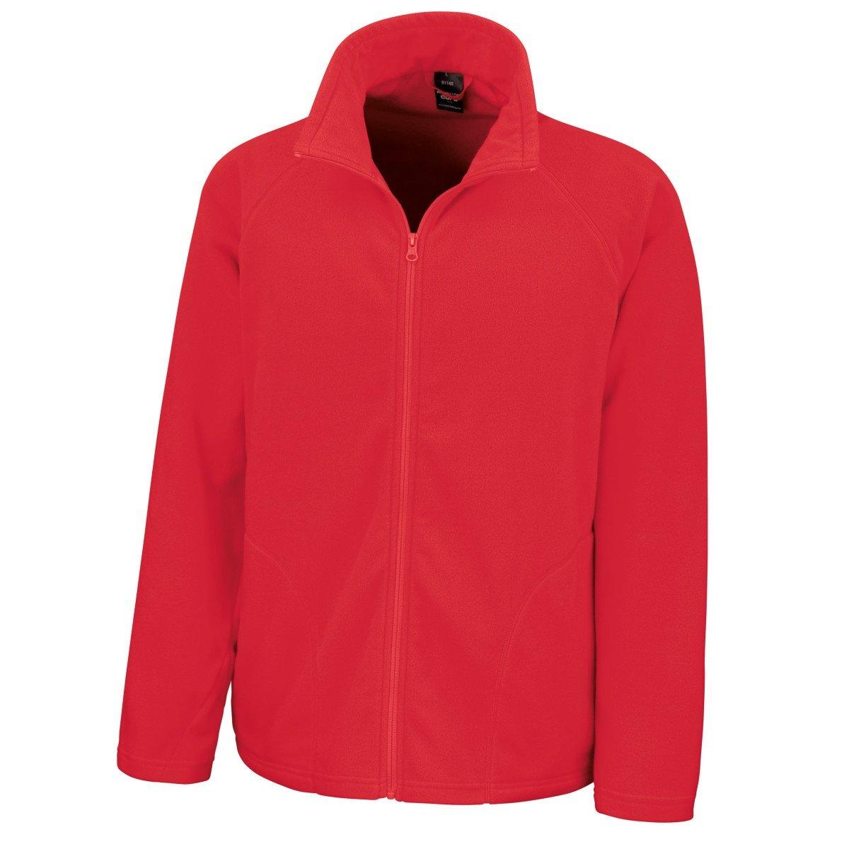 Core Fleecejacke, Antipilling Herren Rot Bunt M von Result