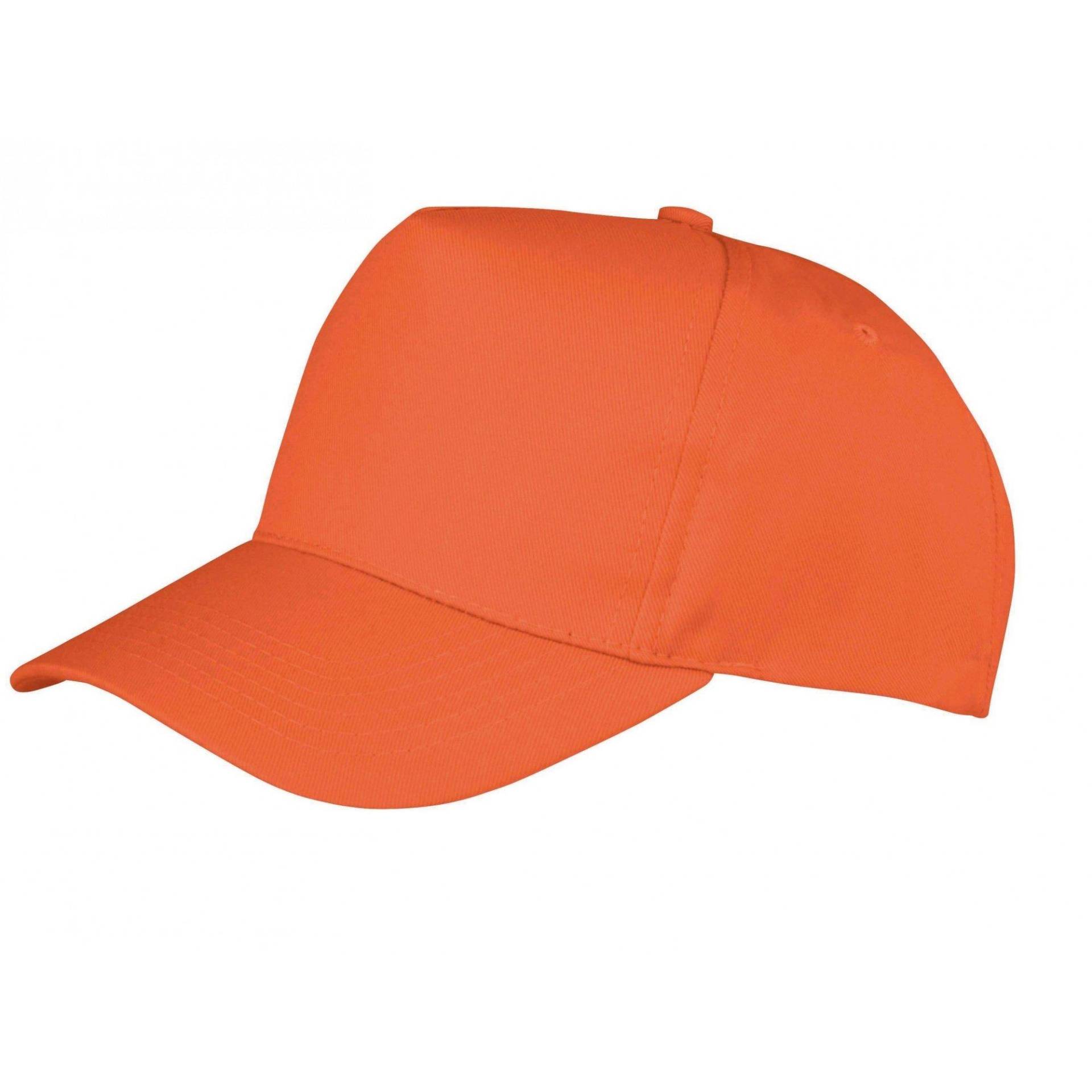 Headwear Boston 6535 Polycotton Kappe Herren Orange ONE SIZE von Result