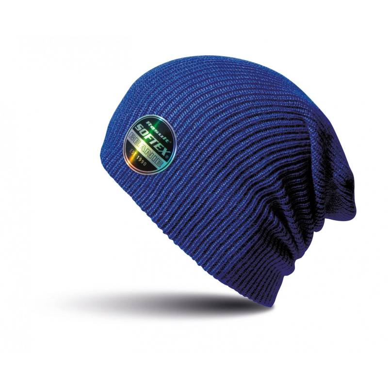 Winter Essentials Core Softex Beanie Mütze Damen Blau ONE SIZE von Result