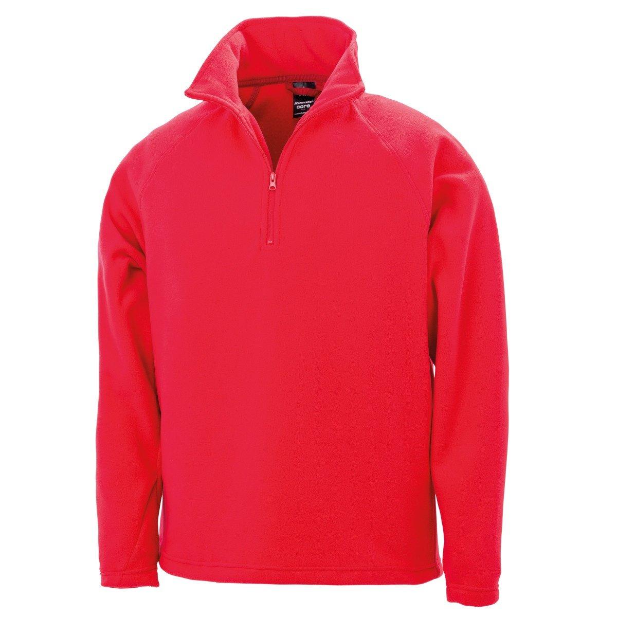 Core Micron Fleecepullover Herren Rot Bunt S von Result