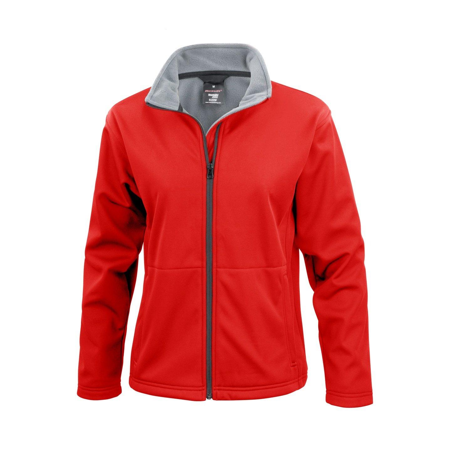 Core Softshelljacke Damen Rot Bunt XL von Result