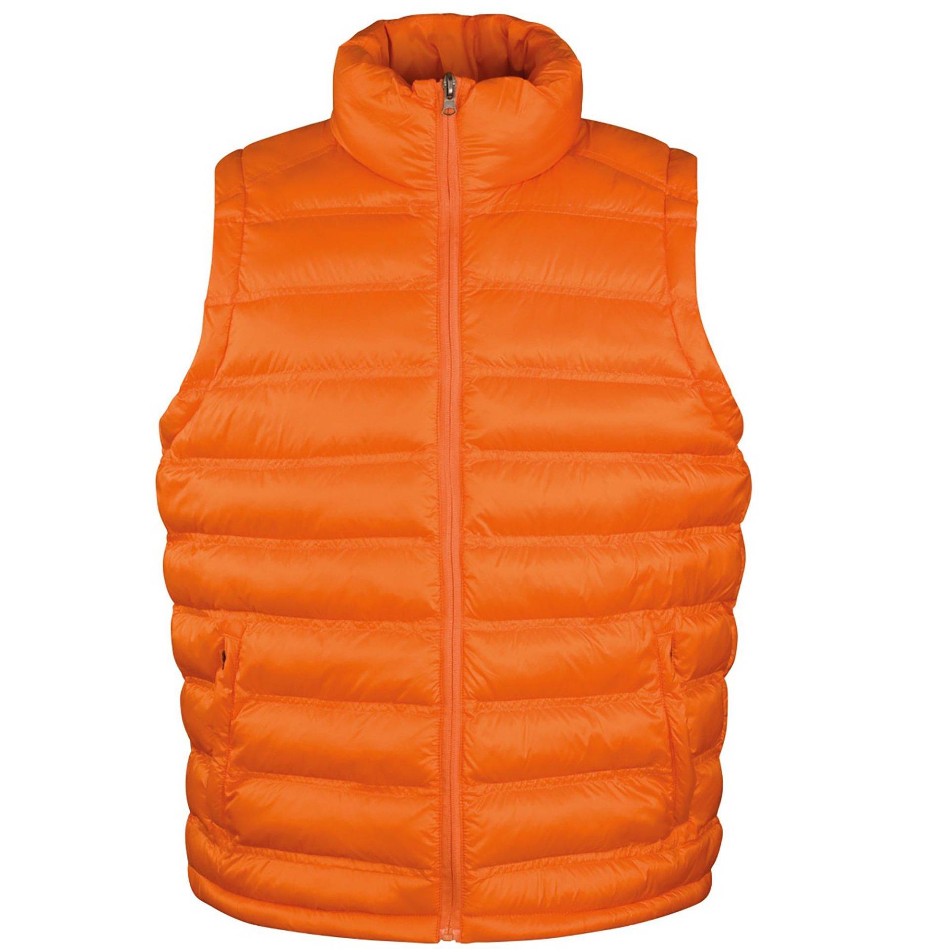 Ice Bird Steppweste Bodywarmer Herren Orange XL von Result