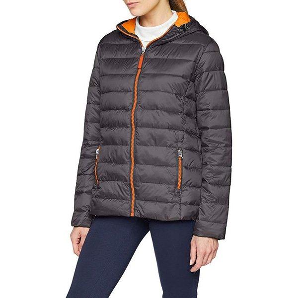 Urban Snowbird Steppjacke Mit Kapuze Damen Grau XL von Result