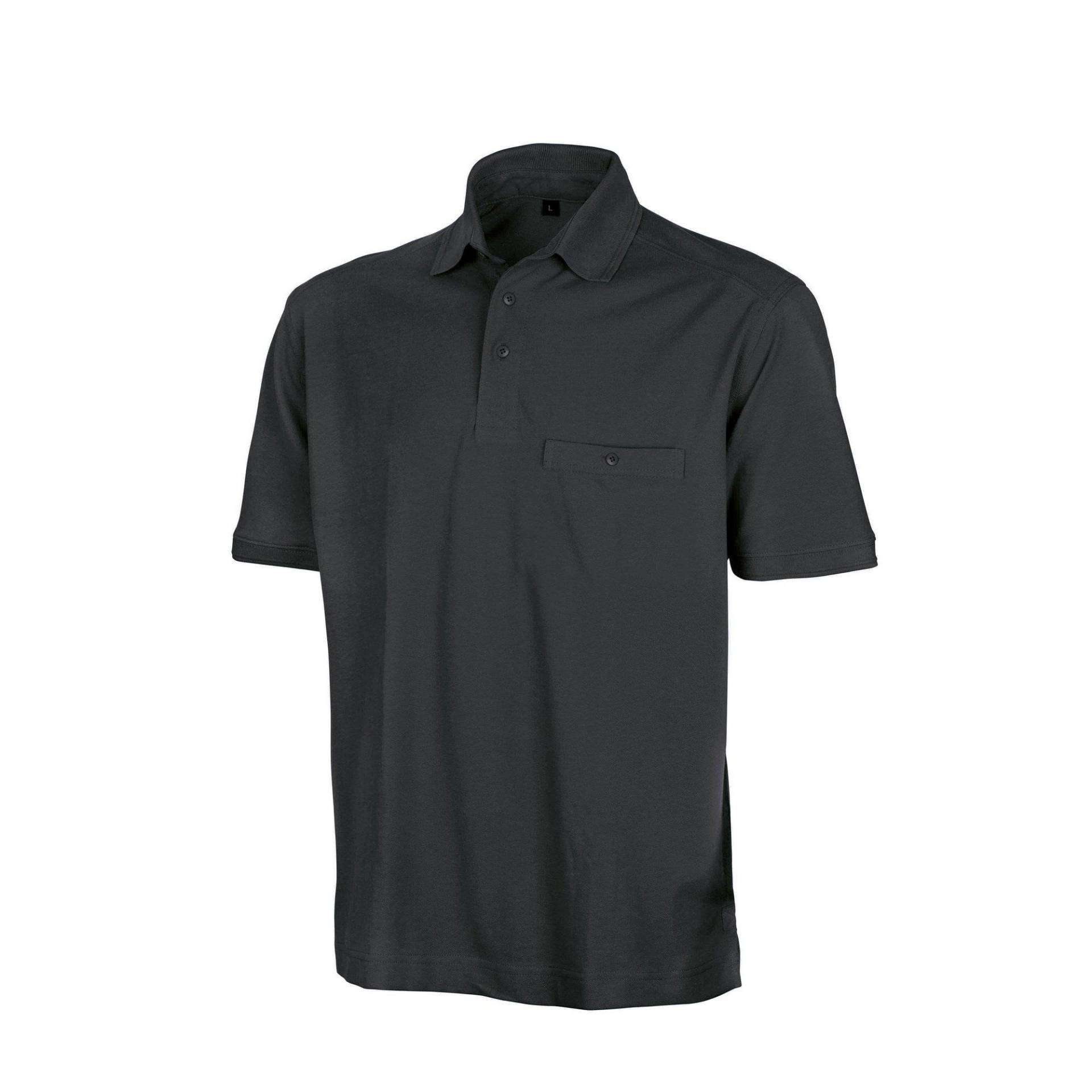 Workguard Apex Kurzarm Polo Shirt Herren Schwarz XS von Result