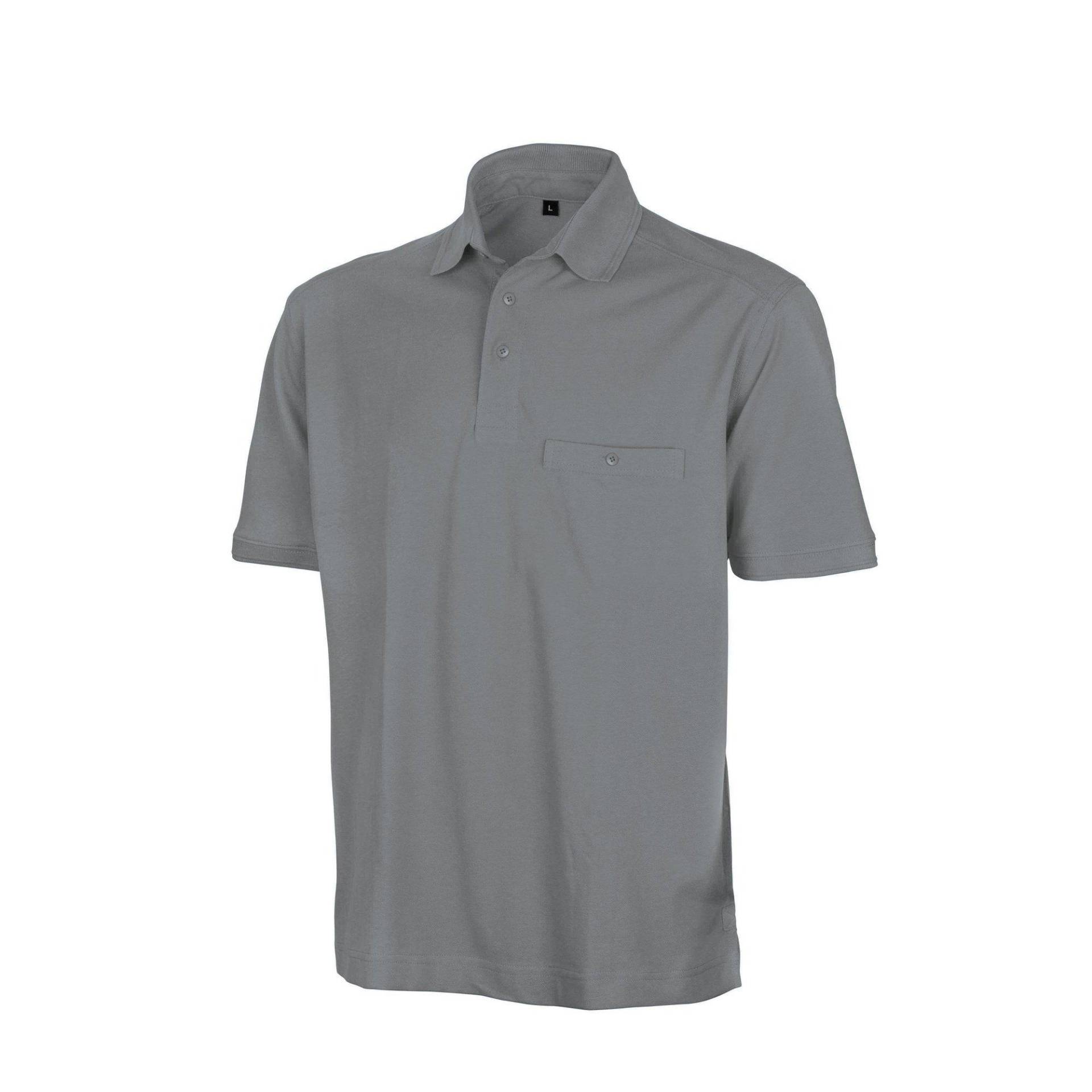 Workguard Apex Kurzarm Polo Shirt Herren Grau XXL von Result