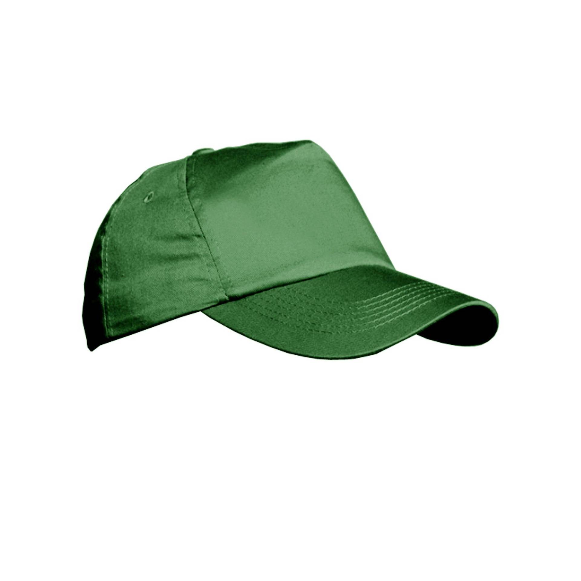 Plain Baseball Cap Herren Grün ONE SIZE von Result