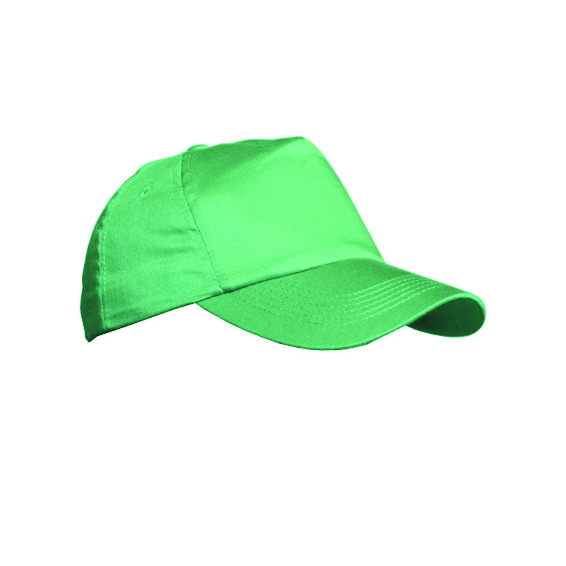 Plain Baseball Cap Herren Grün ONE SIZE von Result