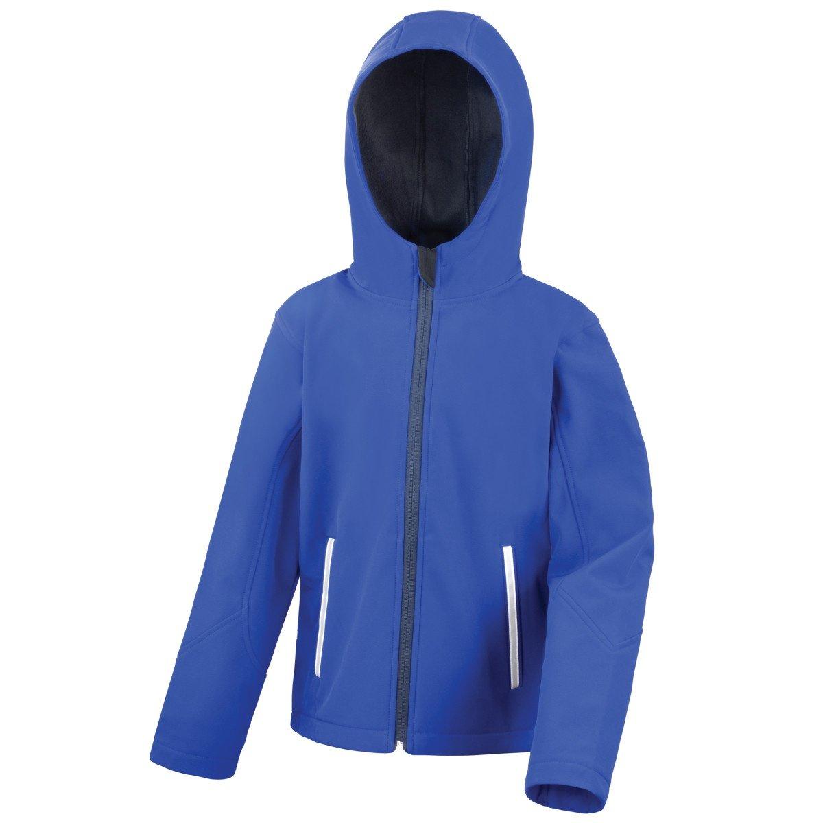 Core Junior Softshelljacke Mit Kapuze Unisex Königsblau 7-8A von Result