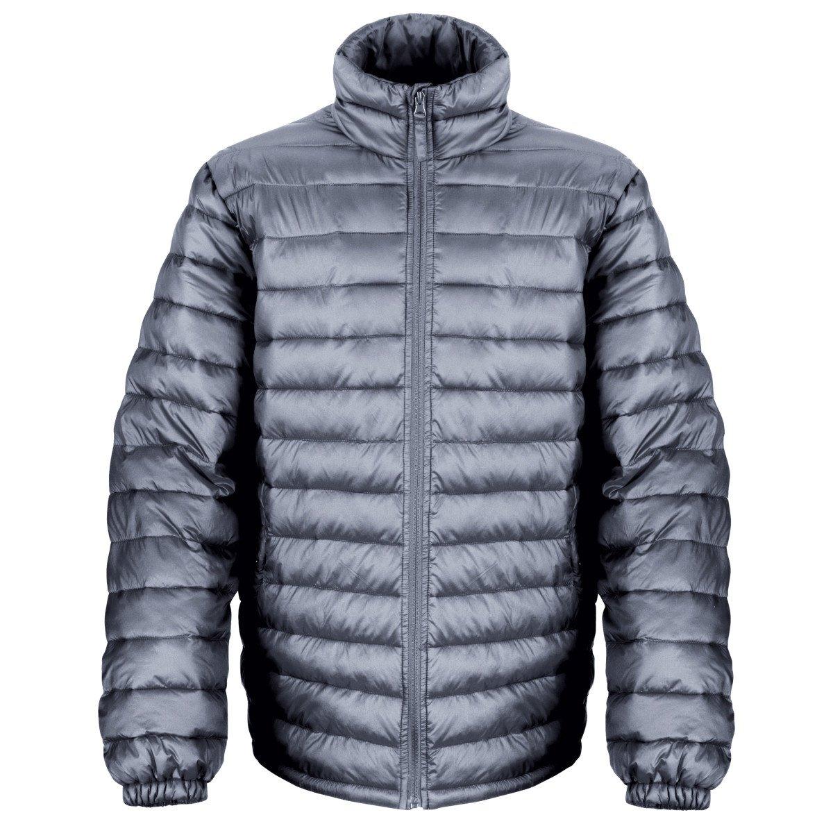 Ice Bird Steppjacke, Wasserabweisend, Winddicht Herren Grau L von Result