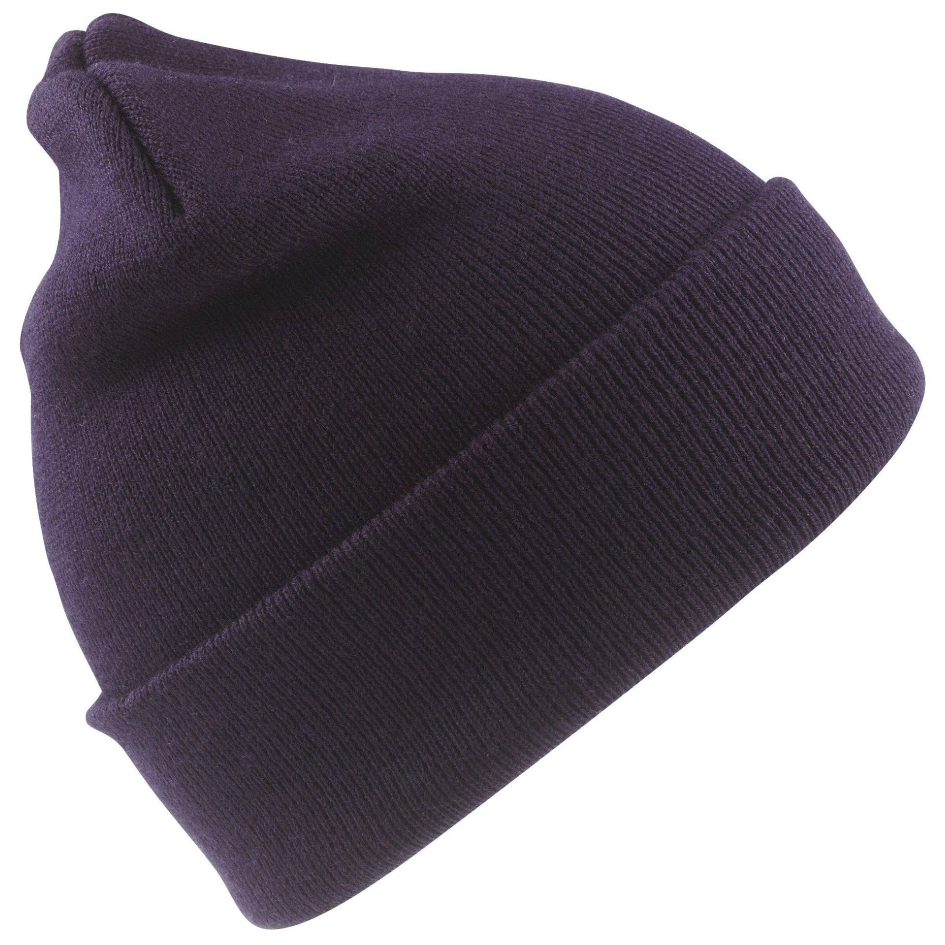 Junior Wooly Winterski Thermal Hat Herren Marine ONE SIZE von Result