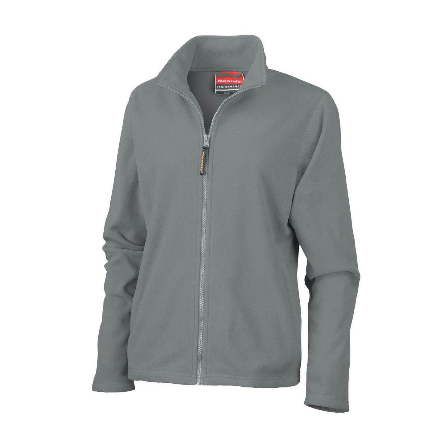 La Femme® Mikrofleecejacke Damen Grau XXL von Result