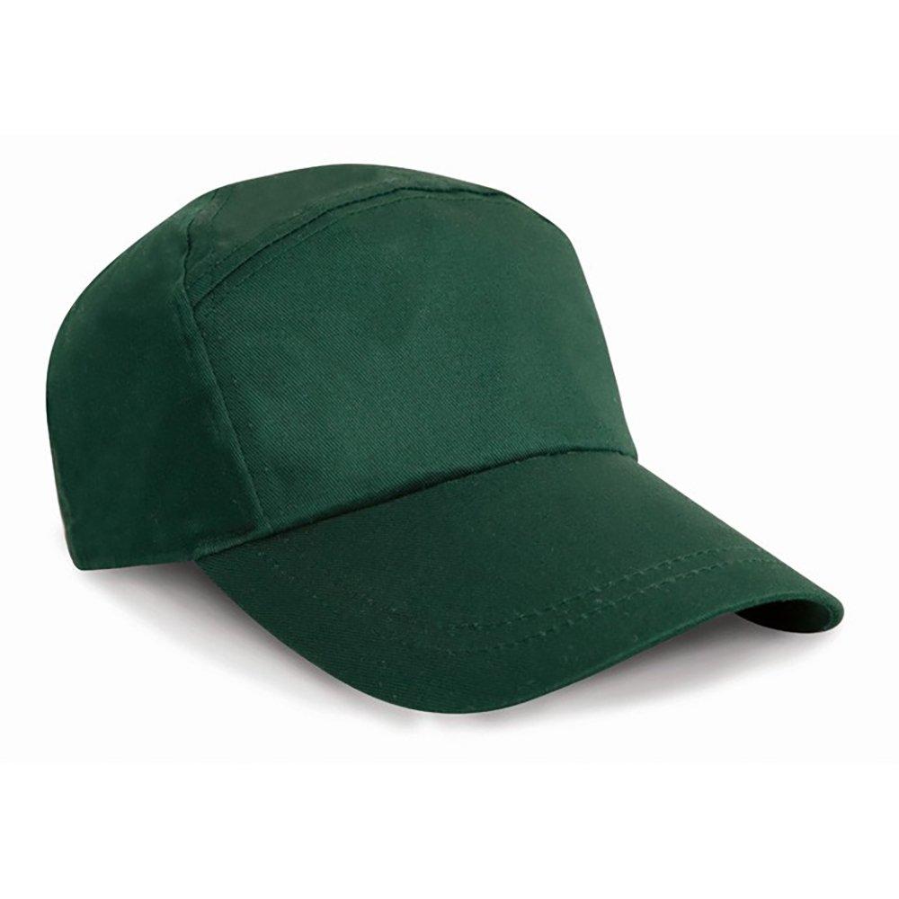 Plain Baseball Cap Herren Grün ONE SIZE von Result