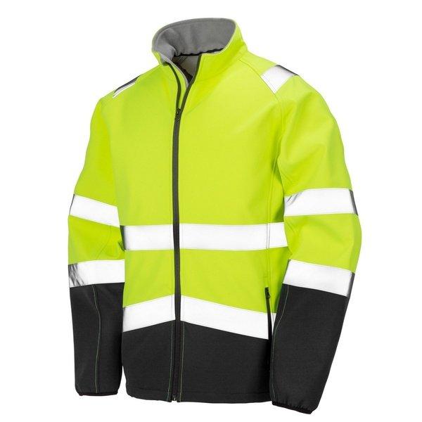 Safeguard By Softshelljacke Zum Bedrucken Sicherheit Herren Gelb Bunt 4XL von Result