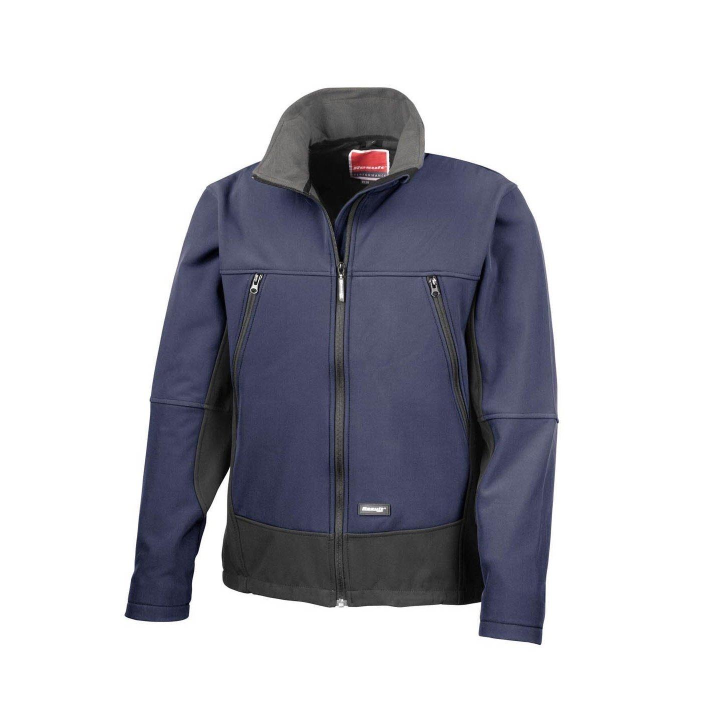 Softshelljacke, Wasserfest, Winddicht Herren Marine L von Result