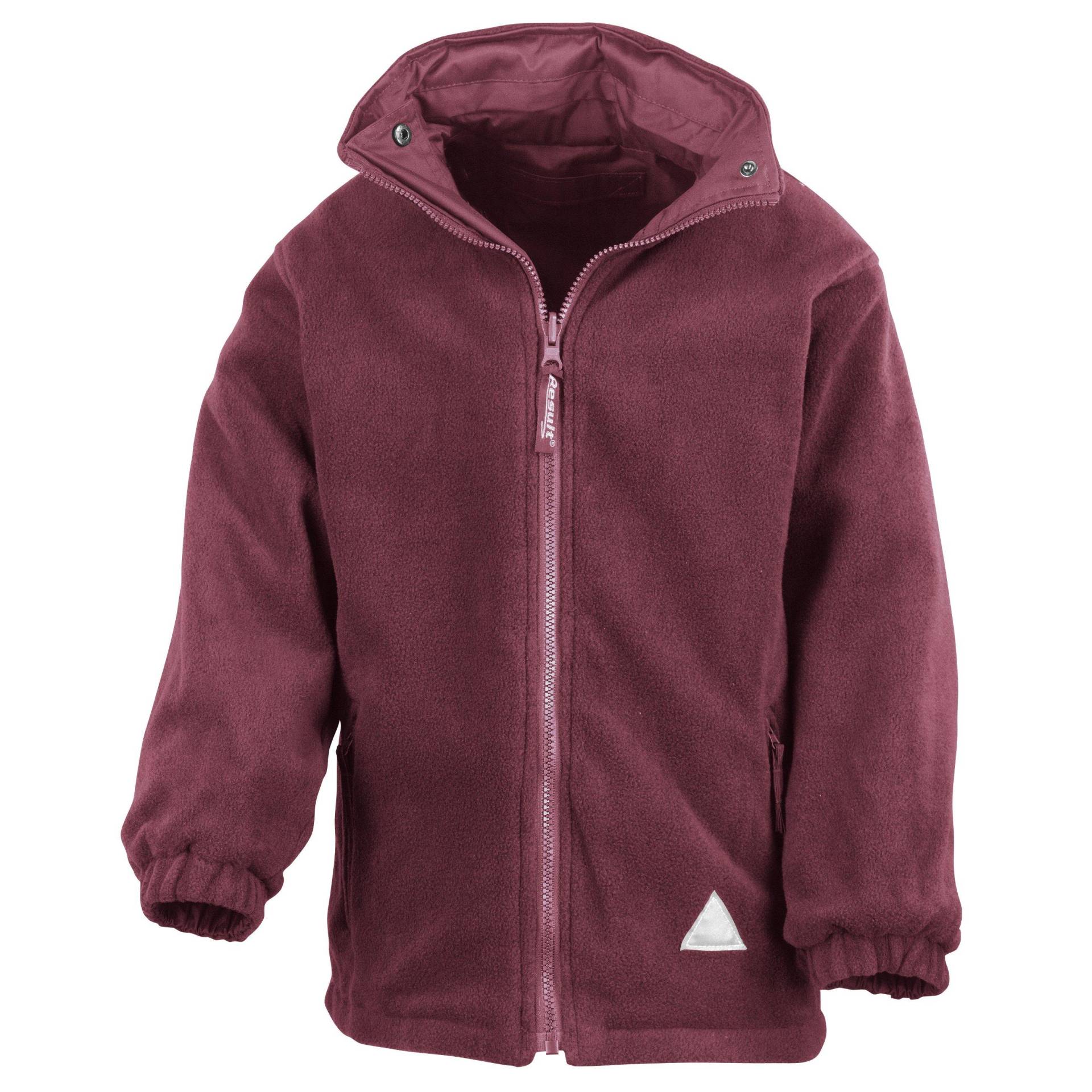 Storm Stuff Jacke, Beidseitig Tragbar Unisex Weinrot 11-12A von Result