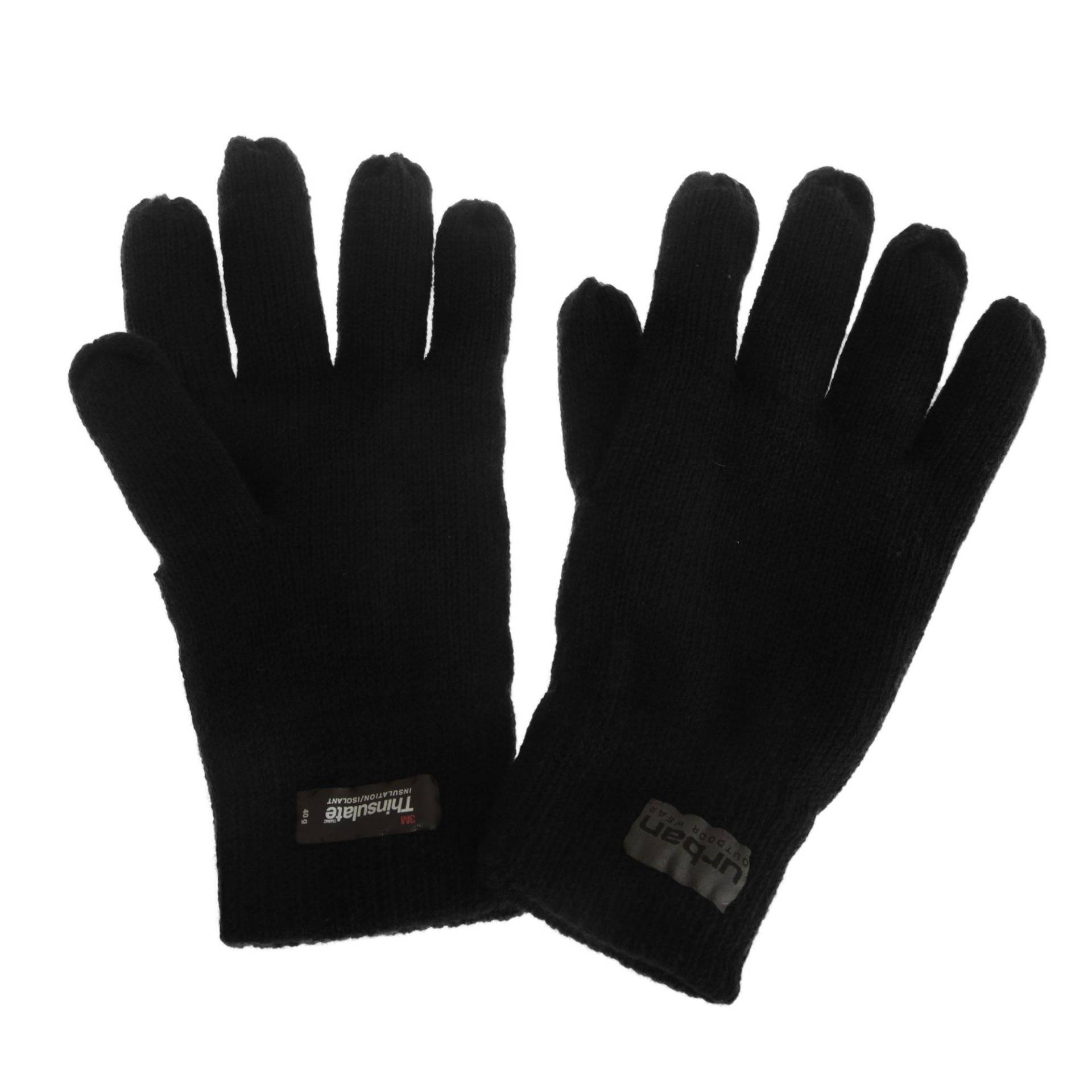 Thinsulate Lined Thermal Handschuhe (40g 3m) Herren Schwarz M/L von Result