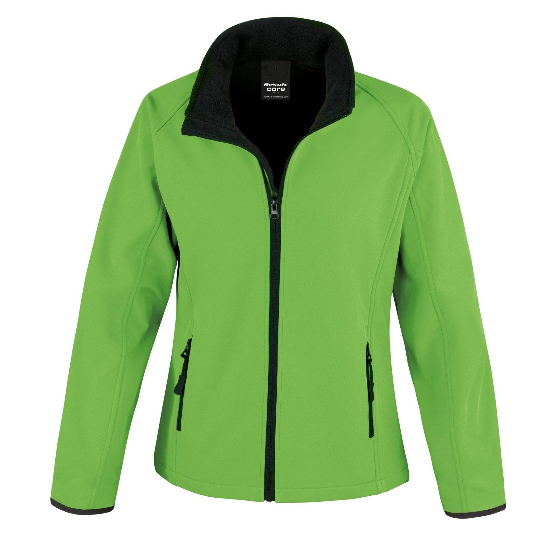 Core Softshelljacke, Bedruckbar Damen Grün XL von Result