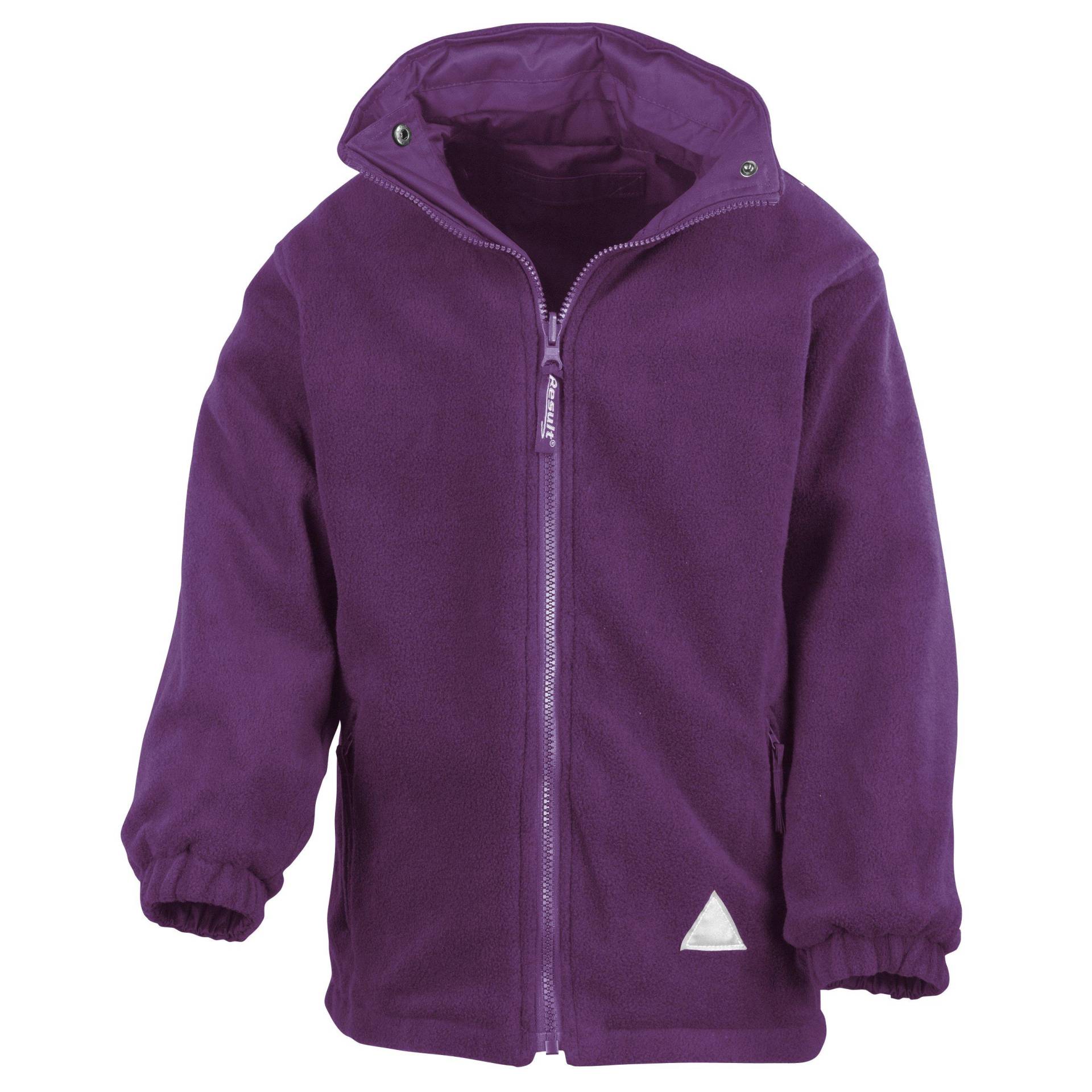 Storm Stuff Jacke , Beidseitig Tragbar Unisex Lila 3-4A von Result