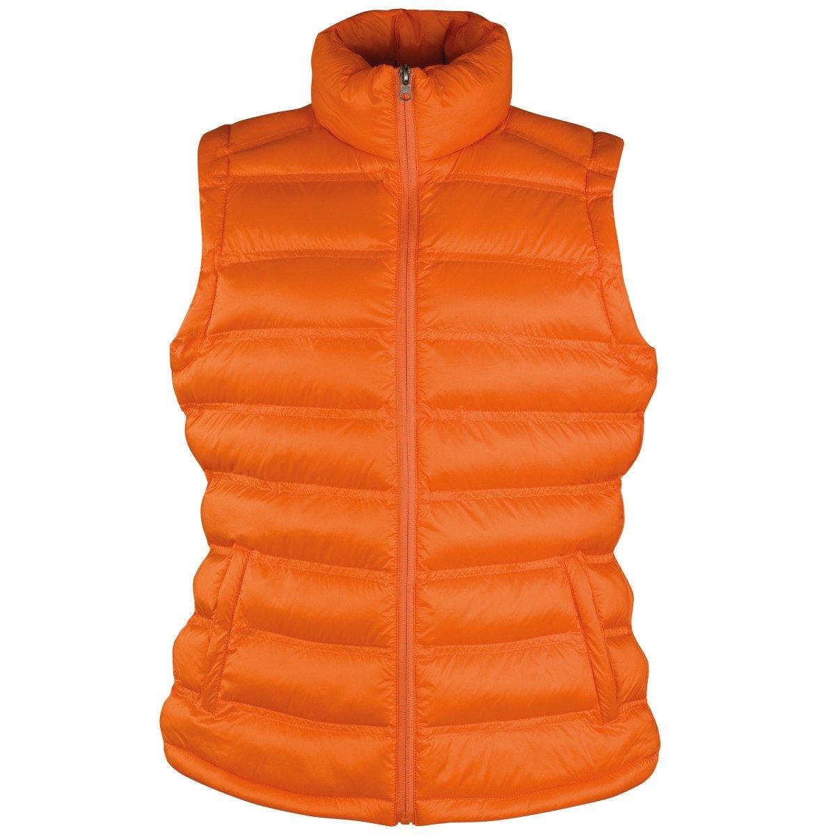 Ice Bird Steppweste Weste Damen Orange XS von Result