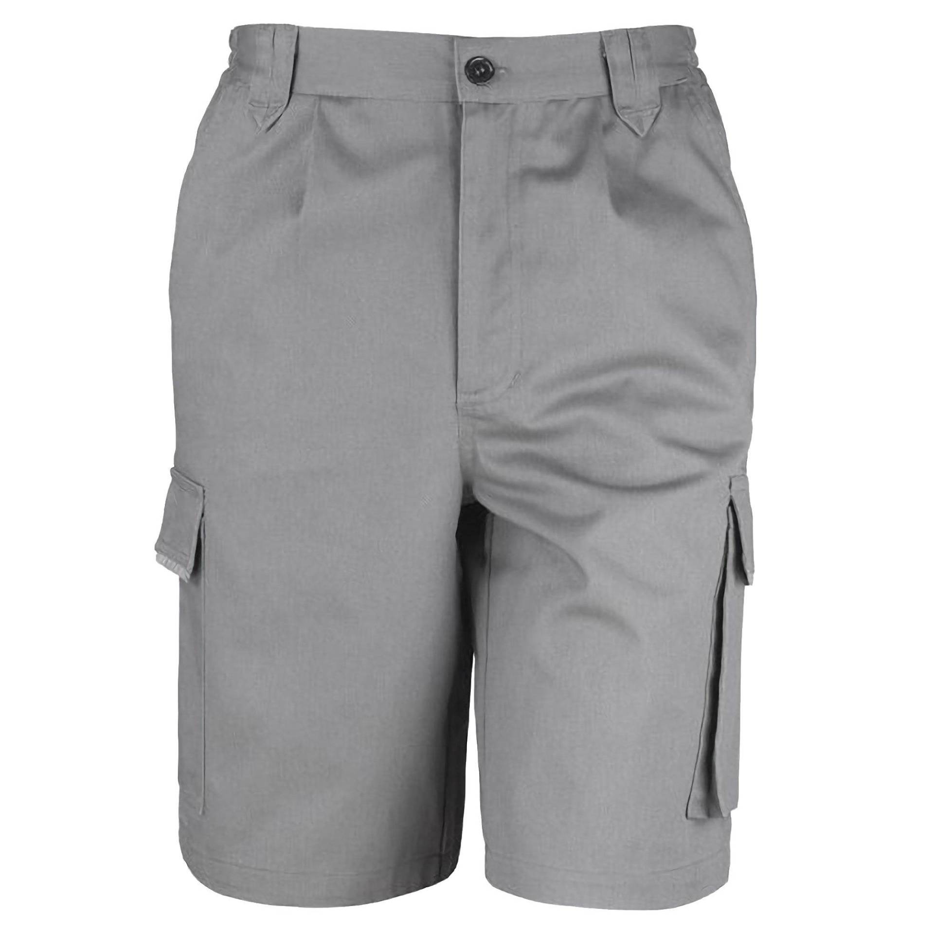 Workguard Action Shorts Damen Grau 4XL von Result