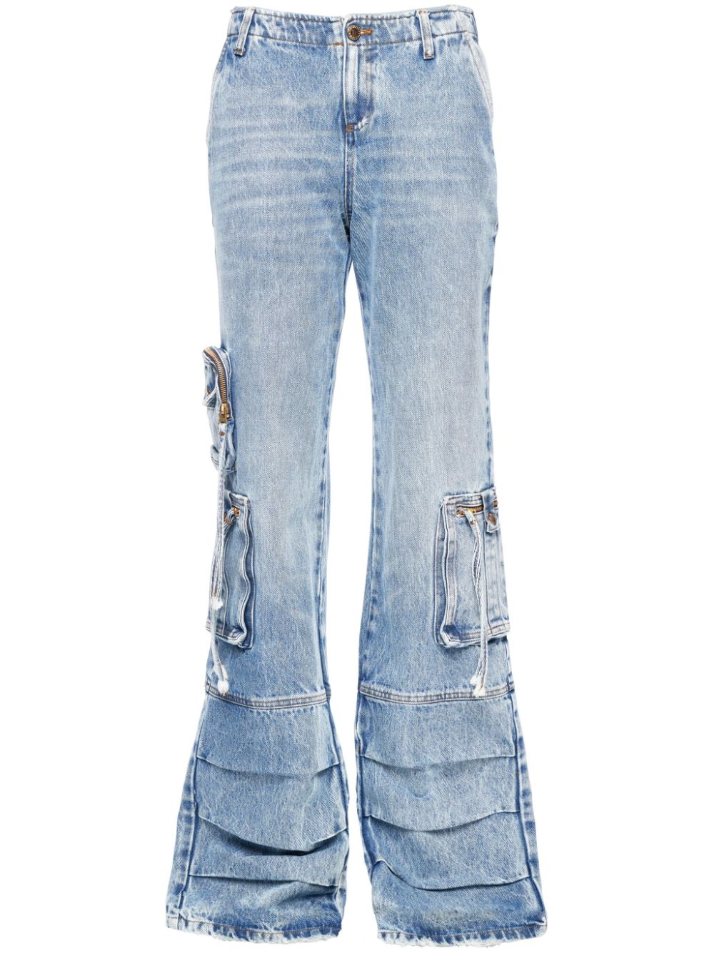 Retrofete Callum low-rise cargo jeans - Blue von Retrofete