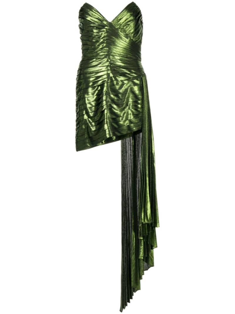 Retrofete Daniele pleated dress - Green von Retrofete