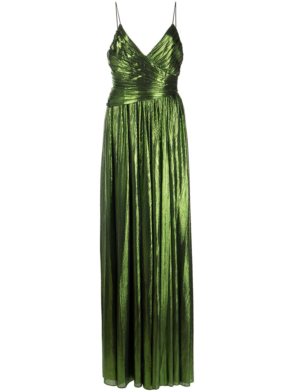 Retrofete Doss pleated gown - Green von Retrofete