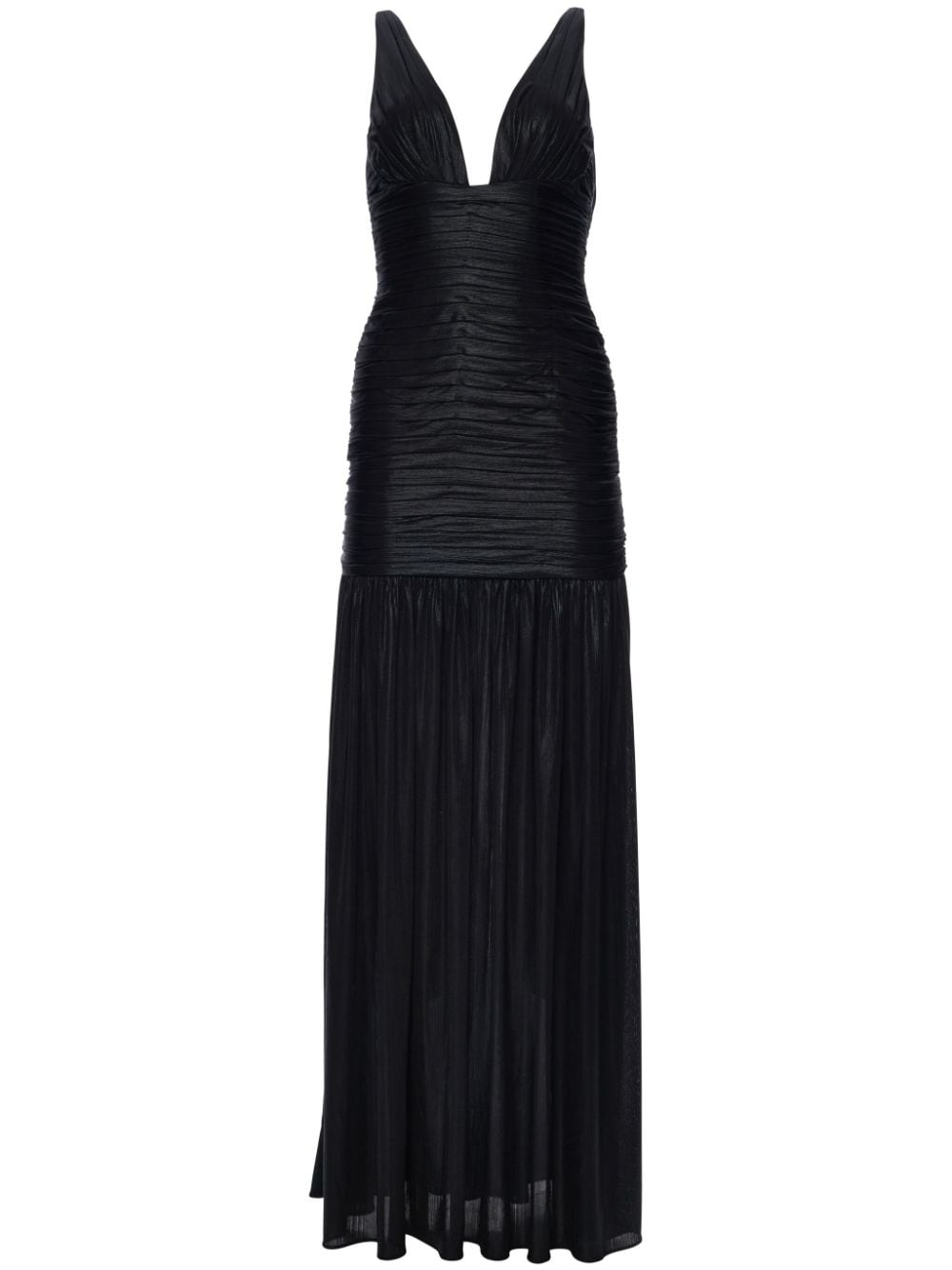 Retrofete Elsa draped-design dress - Black von Retrofete