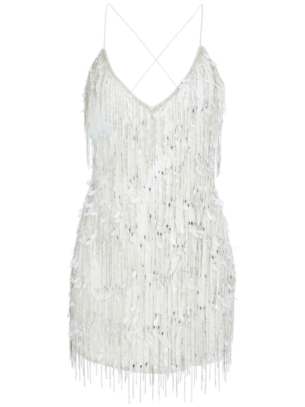 Retrofete Haven embellished dress - White von Retrofete