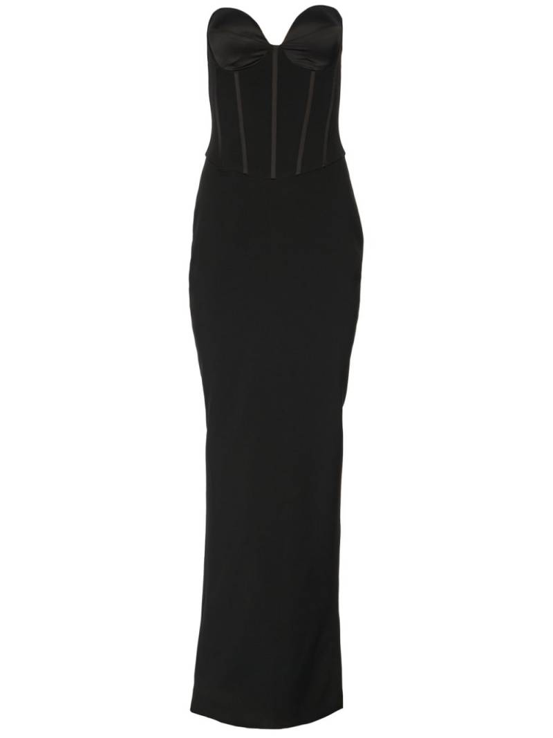 Retrofete Luna strapless maxi dress - Black von Retrofete